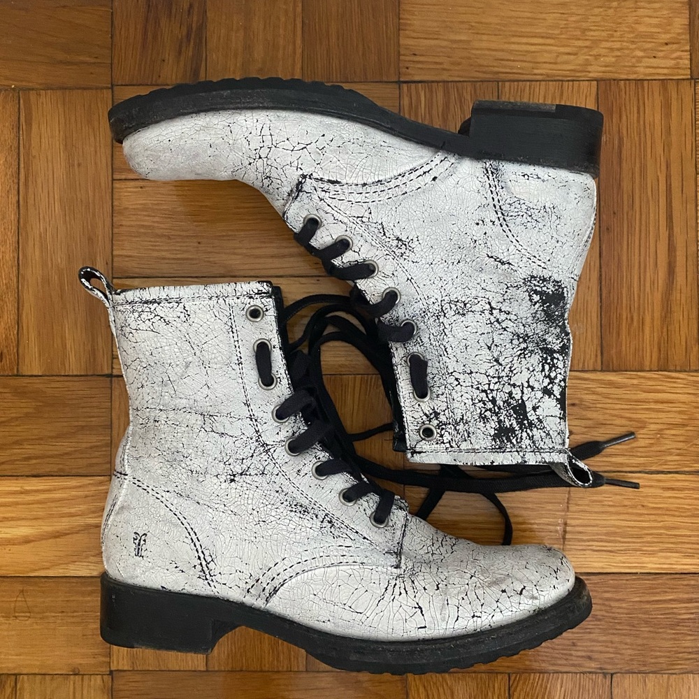 Frye Combat Boots